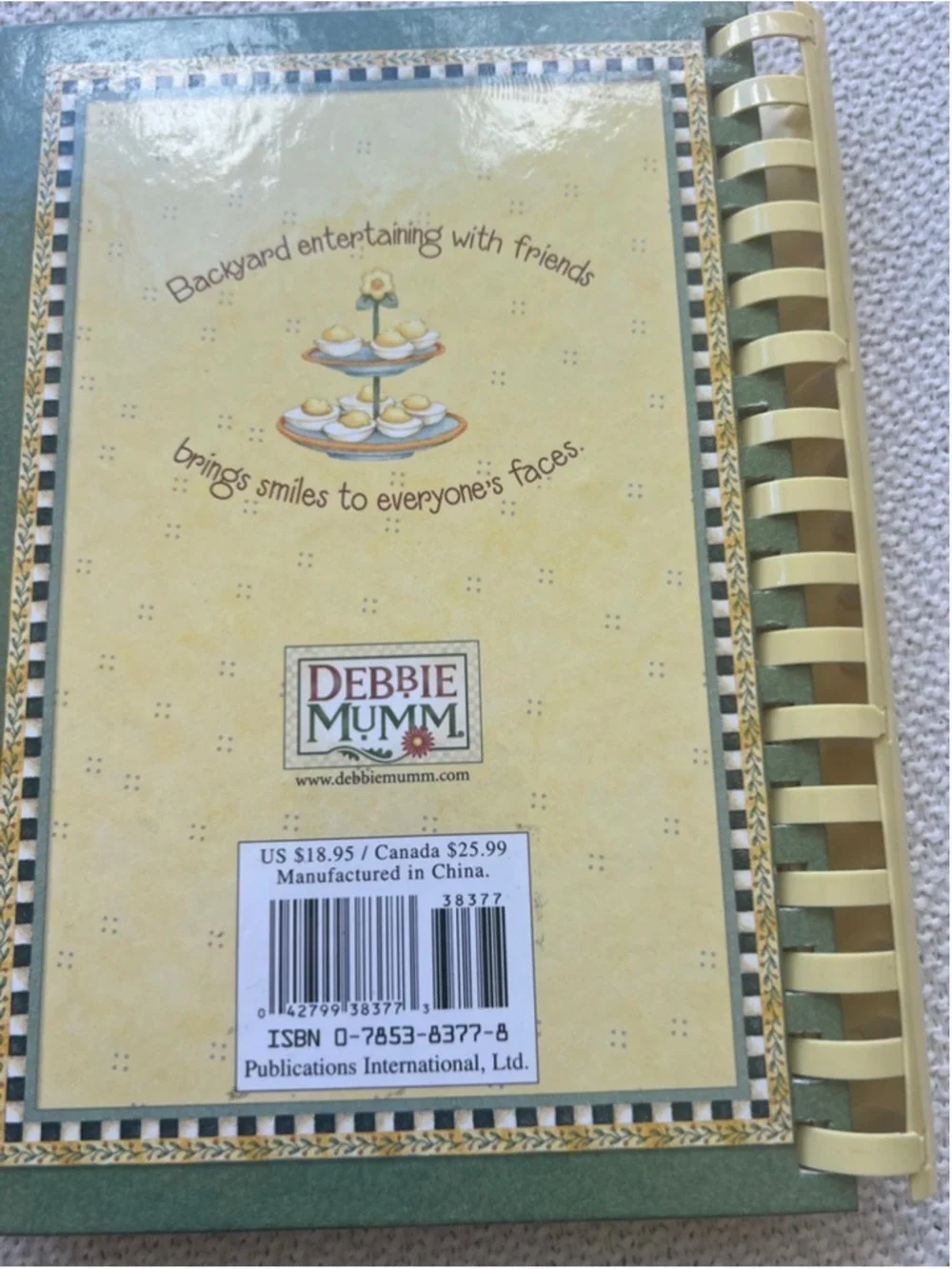 Debbie Mumm Backyard Entertaining Cookbook